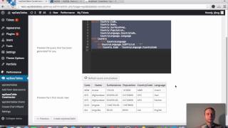 How to Generate MySQL Query Automatically using Table Constructor in wpDataTables Plugin