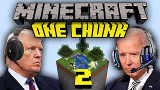 US Presidents Play Minecraft One Chunk 2