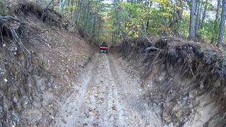 Black Mountain Michigan ORV Trails Fall Color Run