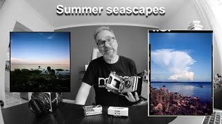 Seascape and landscape photography on film: Sunshine and Summertime