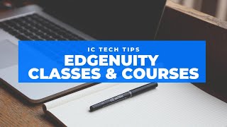 Edgenuity #1: Adding Classes, Students, and Courses