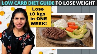 Low Carbs Diet Complete Guide For Beginners | Tips to Follow In Low Carb  Diet Plan to Lose Weight