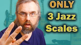 Jazz Scales! The 3 You Need to practice and How You apply them to Jazz Chords