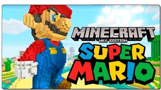 SUPER PACK DE MARIO BROS GRATIS | SKINS + TEXTURAS + SONIDOS Y MAPA | MINECRAFT WII U EDITION