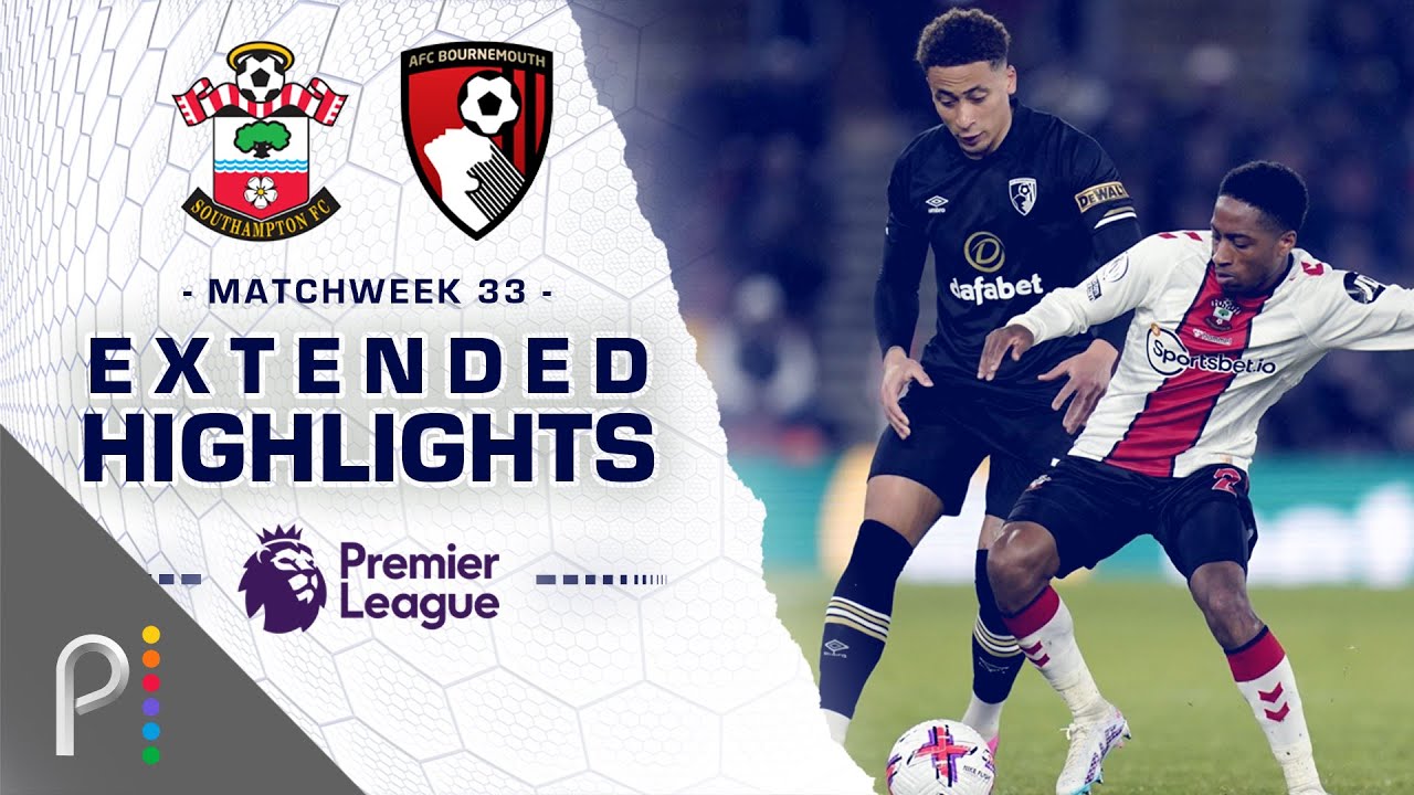 Southampton V. Bournemouth | PREMIER LEAGUE HIGHLIGHTS | 4/27/2023 ...