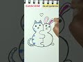 cute bunny drawing II easy drawing II #ytshorts #short #shorts #trending #viral