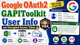 Working with GoogleOAuth2 Class in VBA Token Details, Email and User Info