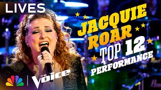 Jacquie Roar Performs "Wildflowers and Wild Horses" by Lainey Wilson | The Voice Lives | NBC
