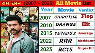 Ram Charan All movie list | Ram Charan (2027- 2023) All movies list |Ram Charan New Movie list