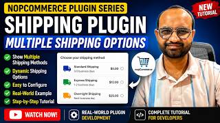 Create Multiple Shipping Methods Plugin in nopCommerce 🚀
