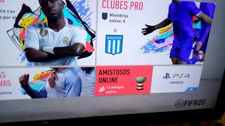 ¿Cómo invitar amigos a jugar amistosos #online en #FIFA20 #PS4?