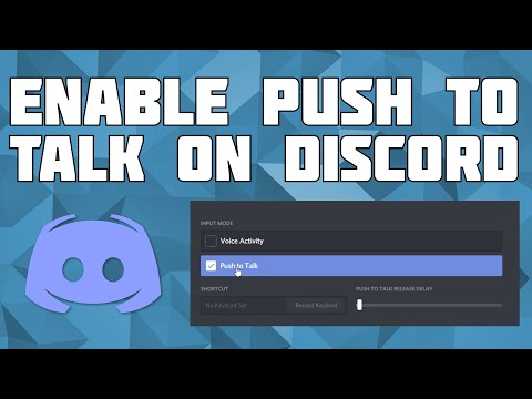 ¡Cómo habilitar Push to Talk en Discord! ¡Activa PTT en Discord!