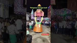 TODAY- 7 /11/ 24 sura samharam in thiruporur temple ❤️💥💥💥💥💥😏 #trending #thiruporur #thiruchendur