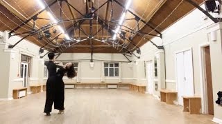 【練習風景】Waltz 2020.1.18 社交ダンス・競技ダンスのステップ