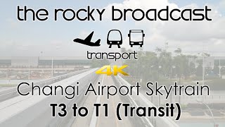 Changi Airport Skytrain T3 to T1 Transit