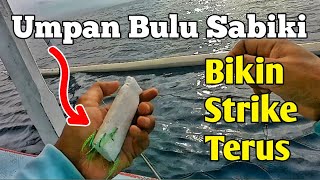 Mancing Tehnik Dasaran Pakai Umpan Bulu Sabiki, Bikin Strike Terus