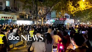 Unrest sweeps China as citizens take to the streets over COVID crackdown l GMA