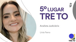 Concurso TRE TO: Entrevista com aprovada no TRE TO (AJAA), Lívia Ferro.
