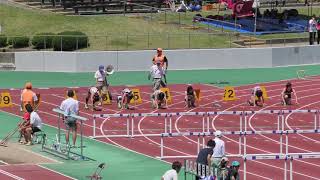 2019 秋田県陸上競技選手権 少年B女子 100mH 決勝