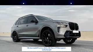 2023 BMW X7 M60i    New Wild SUV in detail