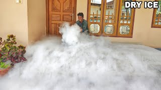 DRY ICE |മഞ്ഞു മല വീട്ടിൽ ഉണ്ടാക്കാം..| FOG MAKING WITH DRY ICE | B TECHY