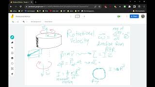 New Quantities for Rotations (VPython for Physics 1)