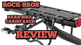 Rock Bros Rear Bike Cargo Rack Review #rockbros #rearrack #review