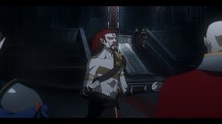 Castlevania season 2 - Godbrand likes boats