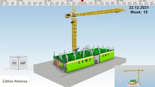 PLANIFICACION BIM 4D   PROYECTO RESIDENCIAL EDIFICIO ALMANSA