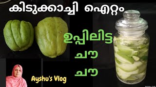 ചൗ ചൗ  ഉപ്പിലിട്ടത്  കഴിച്ചിട്ടുണ്ടോ 🥒🥒🥒വായിൽ വെള്ളമൂറും ഉപ്പിലിട്ടത് 🥒🥒