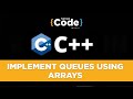 Implementation of Queue using Array | Queue in Data Structure | Data Structure Tutorial | SimpliCode