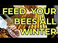 Beekeeping | How To Feed Your Bees ALL Winter Long