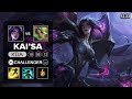 Kai'Sa vs Zeri ADC - KR Challenger - Patch 12.23 Season 12