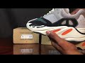 adidas yeezy 700 waverunner real vs fake review. both shoes on hand.did stockx sell a fake