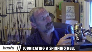 How to Fish: Lubricating a Spinning Reel