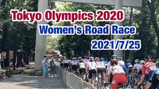 【Olympic Games Tokyo2020:Women’s Road Race 】我が街にオリンピックがきたよ。２日目。大国魂神社⛩府中市