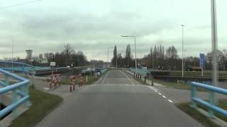 Cab ride bus; Veolia-lijn 38: Delft-Maasland (20150309)