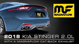 [Hear the Sound] 2018 - 2021 Kia Stinger Cat-Back Exhaust Sound [MagnaFlow Part #19405]