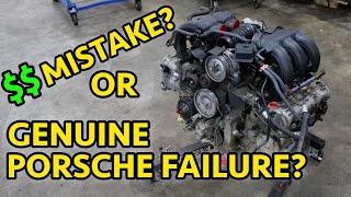 BIG Mistake? Porsche Boxster S M96 Core Engine Teardown. What Happened Here?