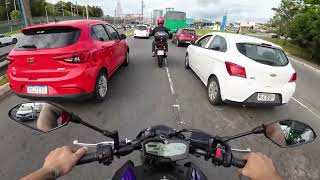 MOTOVLOG DE MT 07 COM ESCAPAMENTO FULLPRO