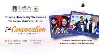 Sharda University 7th Convocation-2023|| Sharda University