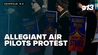 Allegiant Air Pilots protest