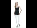 ettellut adjustable spaghetti strap seamless basic women camisole tank top