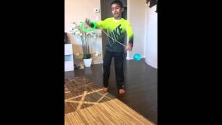 Eshaan's amazing skip ball skills