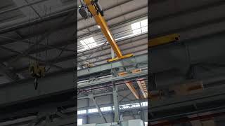 5 Tons European standard electric single girder crane#hoistcrane #eotcrane