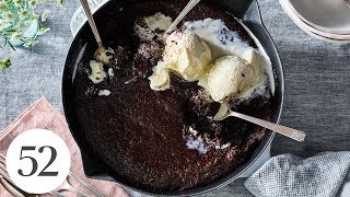 Skillet Brownie a la Mode