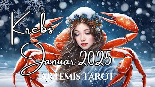 Krebs Januar 2025 ♋ Mut zum Wandel bringt Erfolg | Motiviert, Kraftvoll, Voller Energie | Horoskop