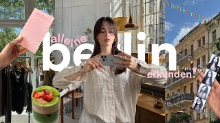 Exploring Berlin alone🤍beautiful places, the best cafes & vintage shops☕️