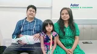 Patient Testimonial | Mrs. Priyanka | OBG | Dr Kavitha Kovi | Aster Women \u0026 Children