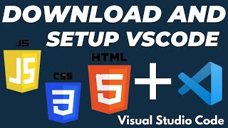 How to setup Visual Studio Code for HTML CSS and Javascript with extensions tutorial for beginners